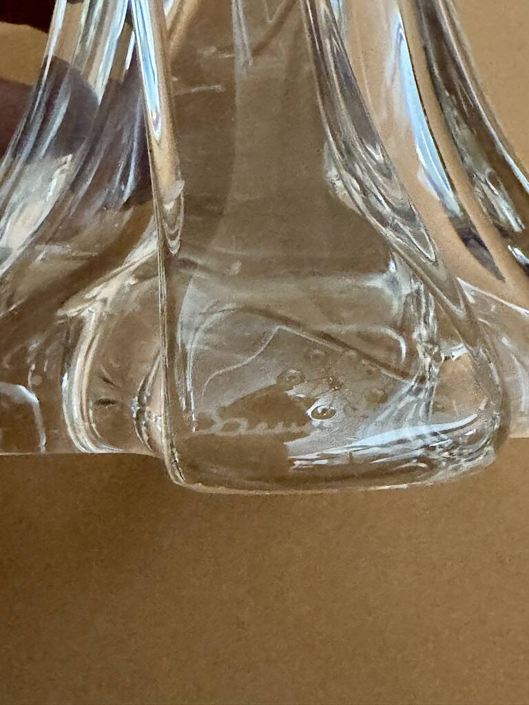 Daum lamp, France, 1950