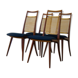 Quatre chaises vintage pour Lubcke