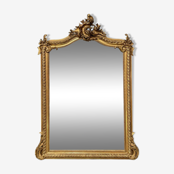 Mirror 151x108 cm old louis XV era Napoleon III