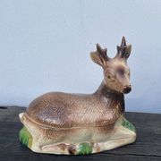 Cerf boîte céramique