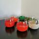 Lot de 6 verres années 70