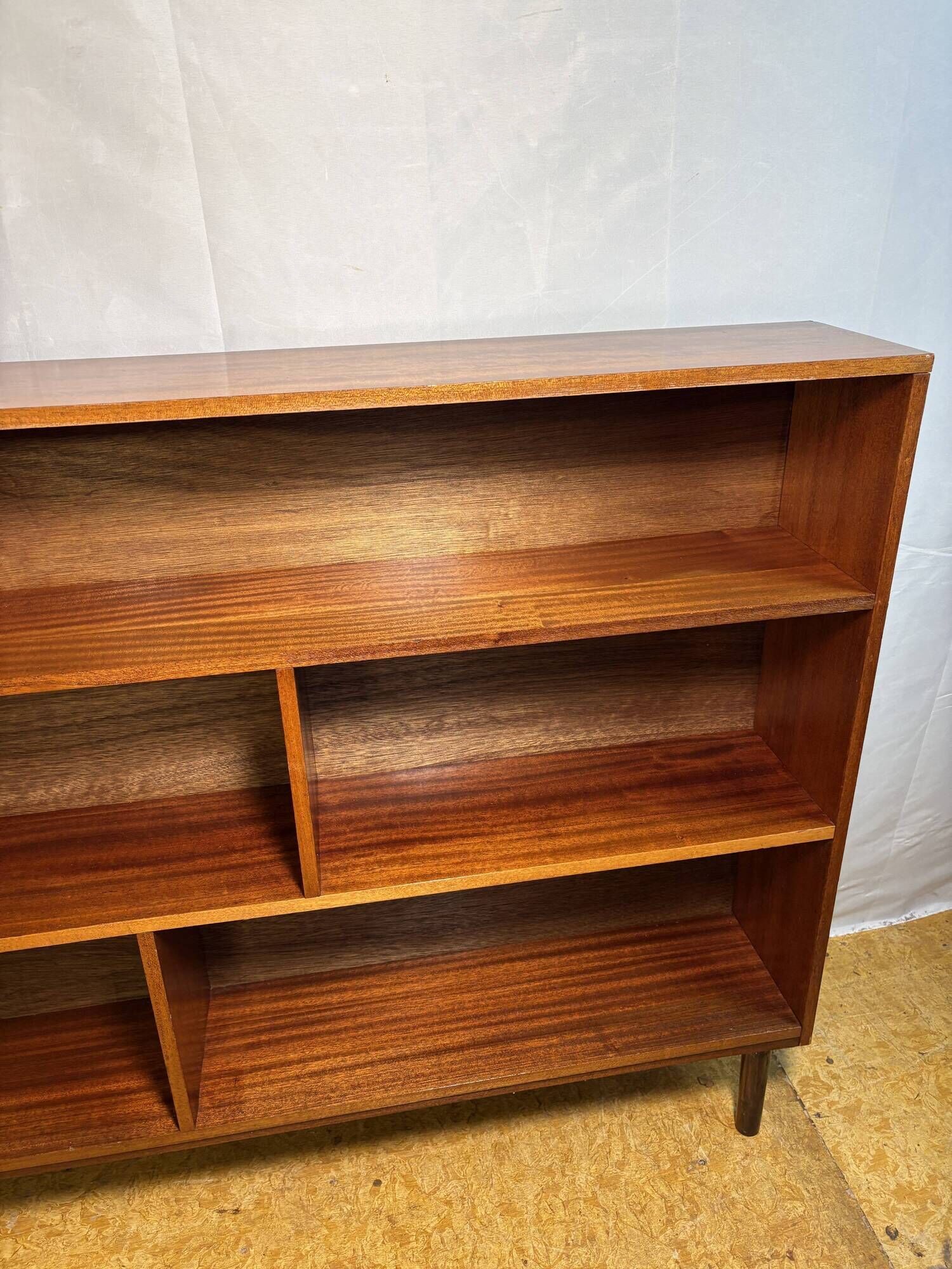 Mid Century Vintage Retro Danish Scandinavian Design Teak Bookcase 1960