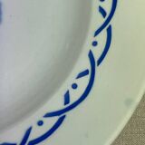 Large round serving dish digoin sarreguemines model michel 30 cm