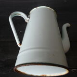 Antique enamelled pitcher