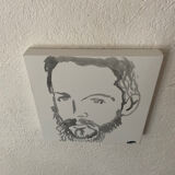 Man -portrait - oil on canvas