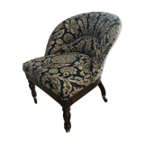 Fauteuil crapaud Restauration