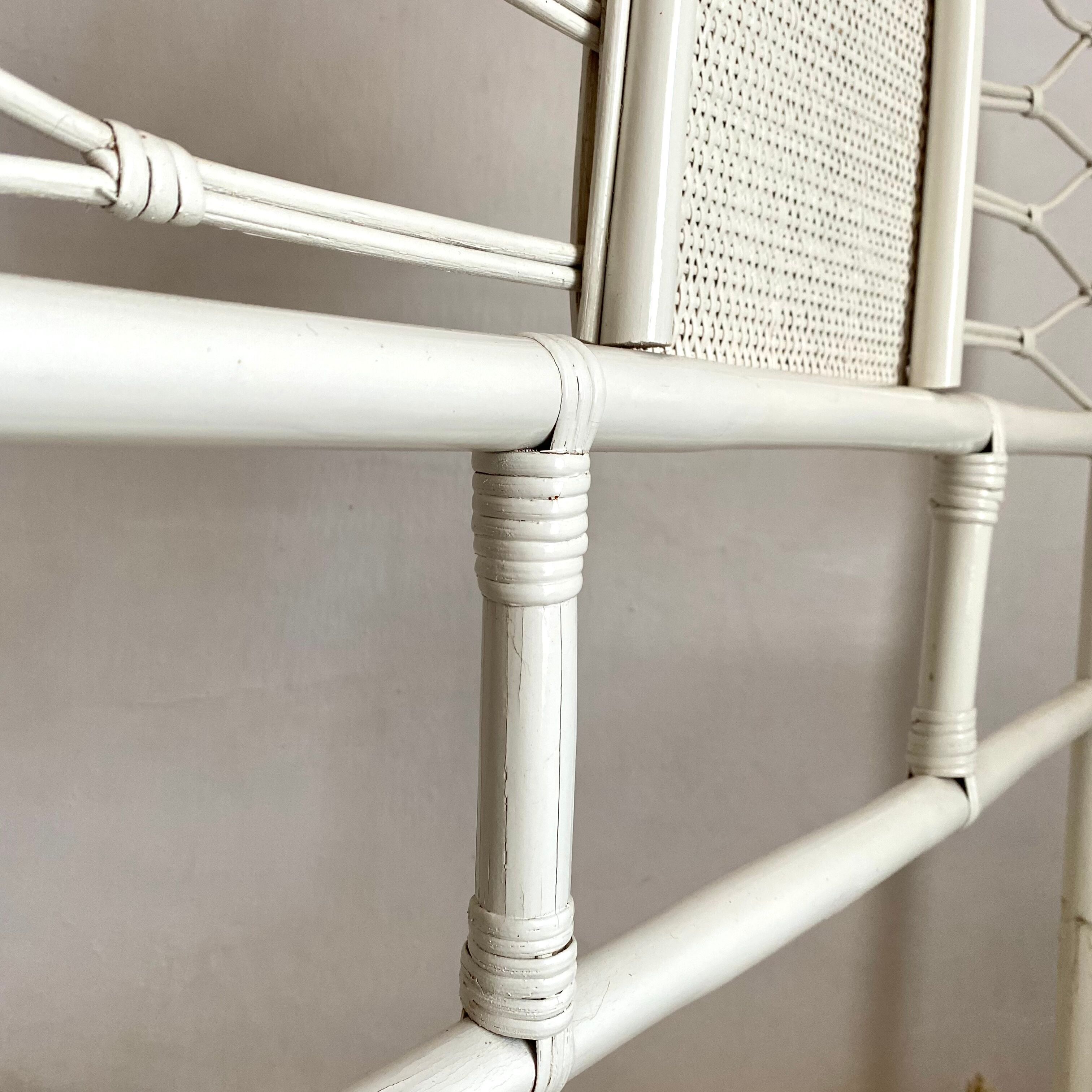 Rattan headboard 1 person