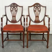 Victorian Hepplewhite Carver Chairs
