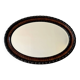 Edwardian Oval Wall Mirror Bevelled Edge