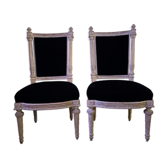 2 armchairs bergère