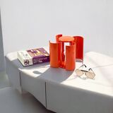 Rare Design Lamp Studio D.A. Lamperti in Orange, 1960s