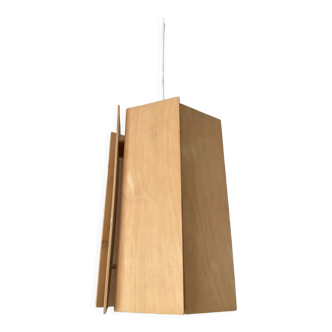 Scandinavian wooden pendant lamp