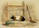 Original zoological plank "Indian Pig - Mole - Hedgehog " Buffon 1840