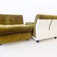 C&B Italia Amanta set of 2 lounge chairs by Mario Bellini 70s