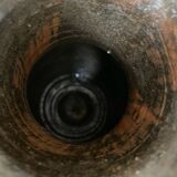 Handmade ceramic pitcher
