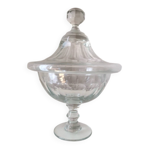 Ancienne bonbonnière, - cristal baccarat
