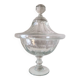 Antique Baccarat-style crystal candy dish