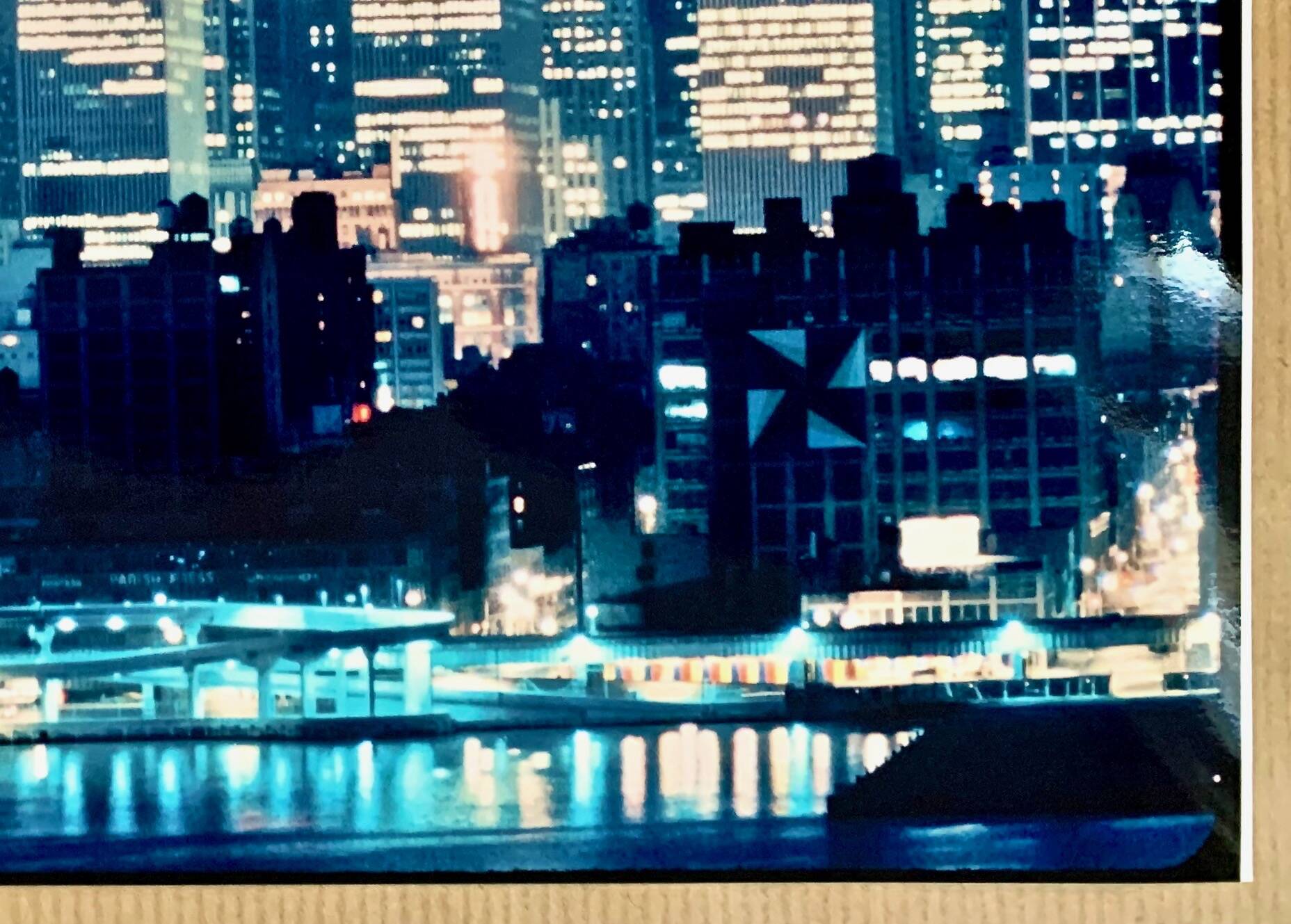 Photograph “Skyline at Night” New York City 1970