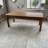 Farmhouse table in elm and pine 2m