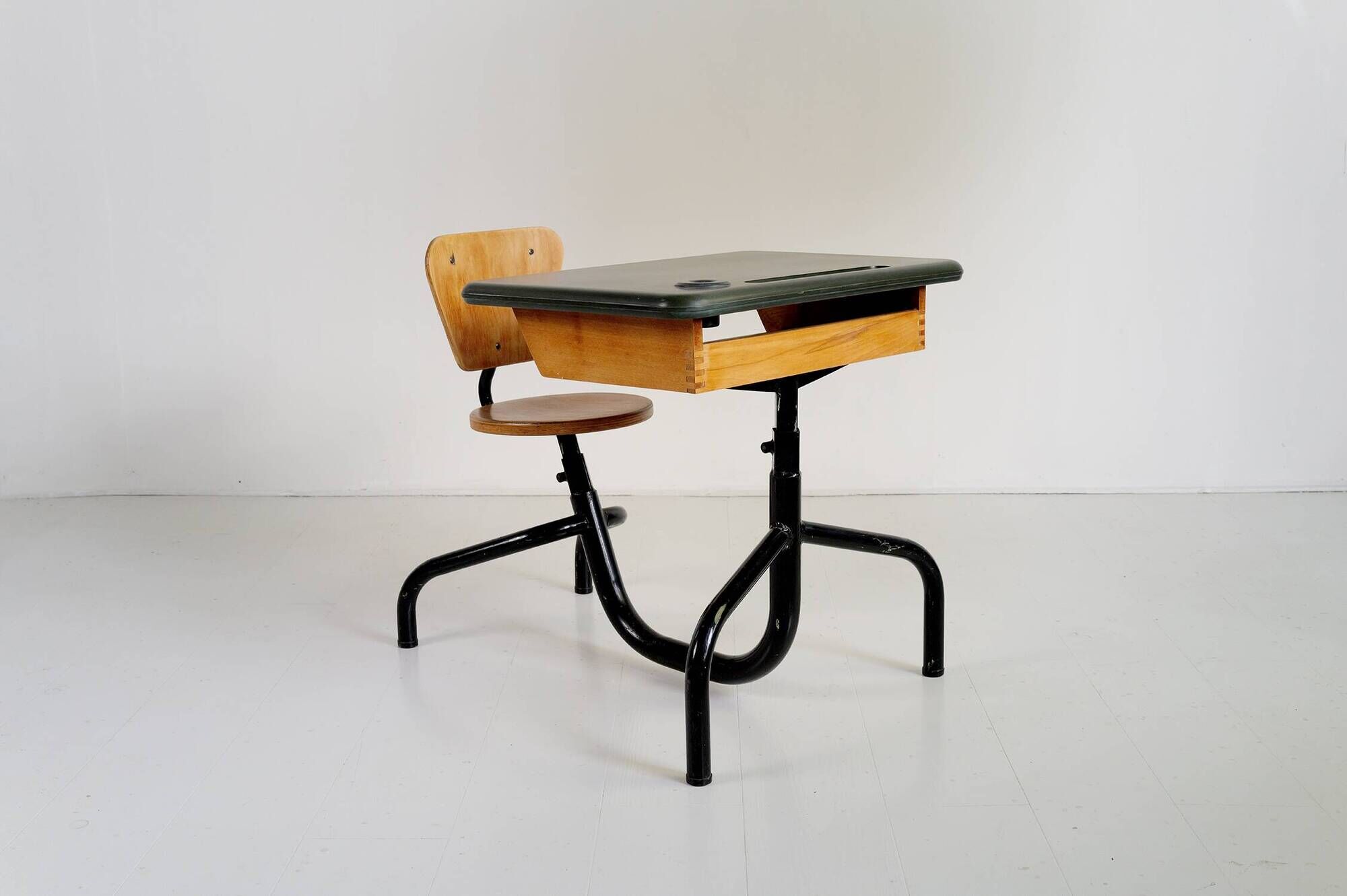 Desk One Place by Jean Prouvé, France 1940