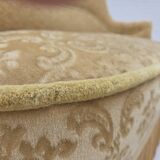 1950s, Danish 2-seater sofa, green/honing furniture velour.