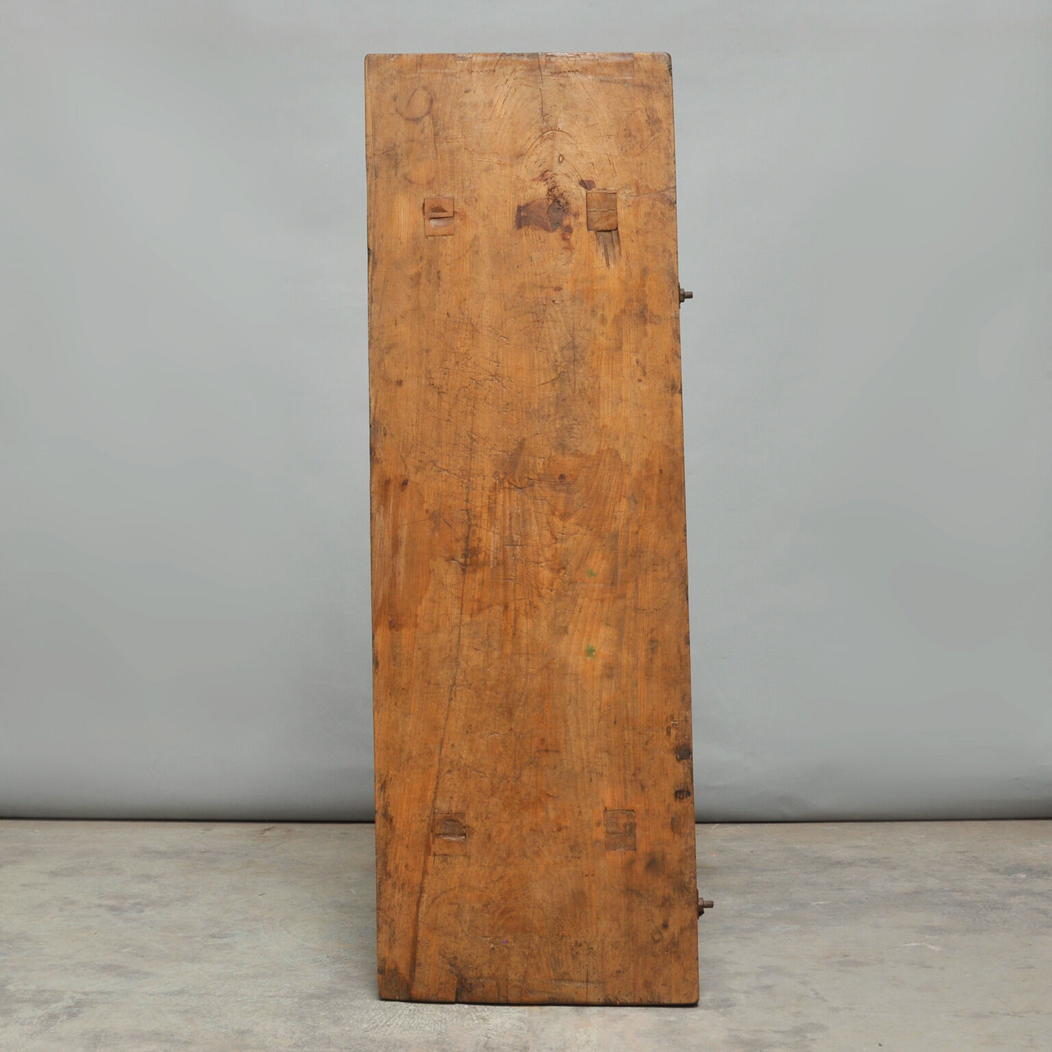 Vintage Oak Butcher's Block Coffee Table/Bench, 1930 s