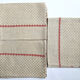 Set of three old tea towels