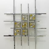 Albano Poli Mid-Century Modern Italian Single Sculture Sconce by Poliarte