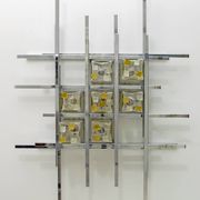 Albano Poli Mid-Century Modern Italian Single Sculture Sconce by Poliarte
