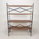 Italian Free Standing Shelving Unit, 1950's