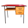 Wood and metal desk
