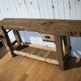 Old restored workbench
