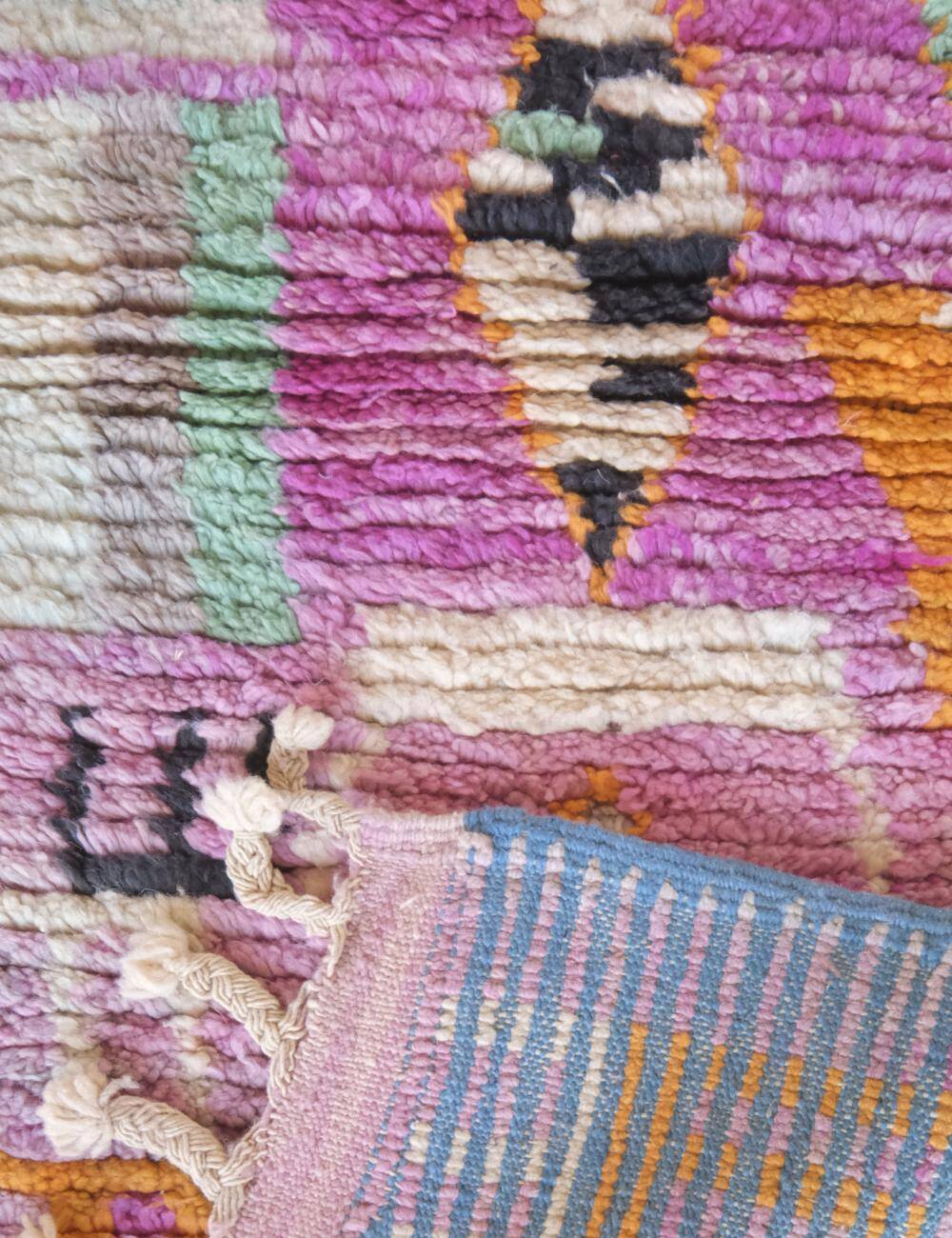 Tapis Coloré Violet - 330 x 70 cm