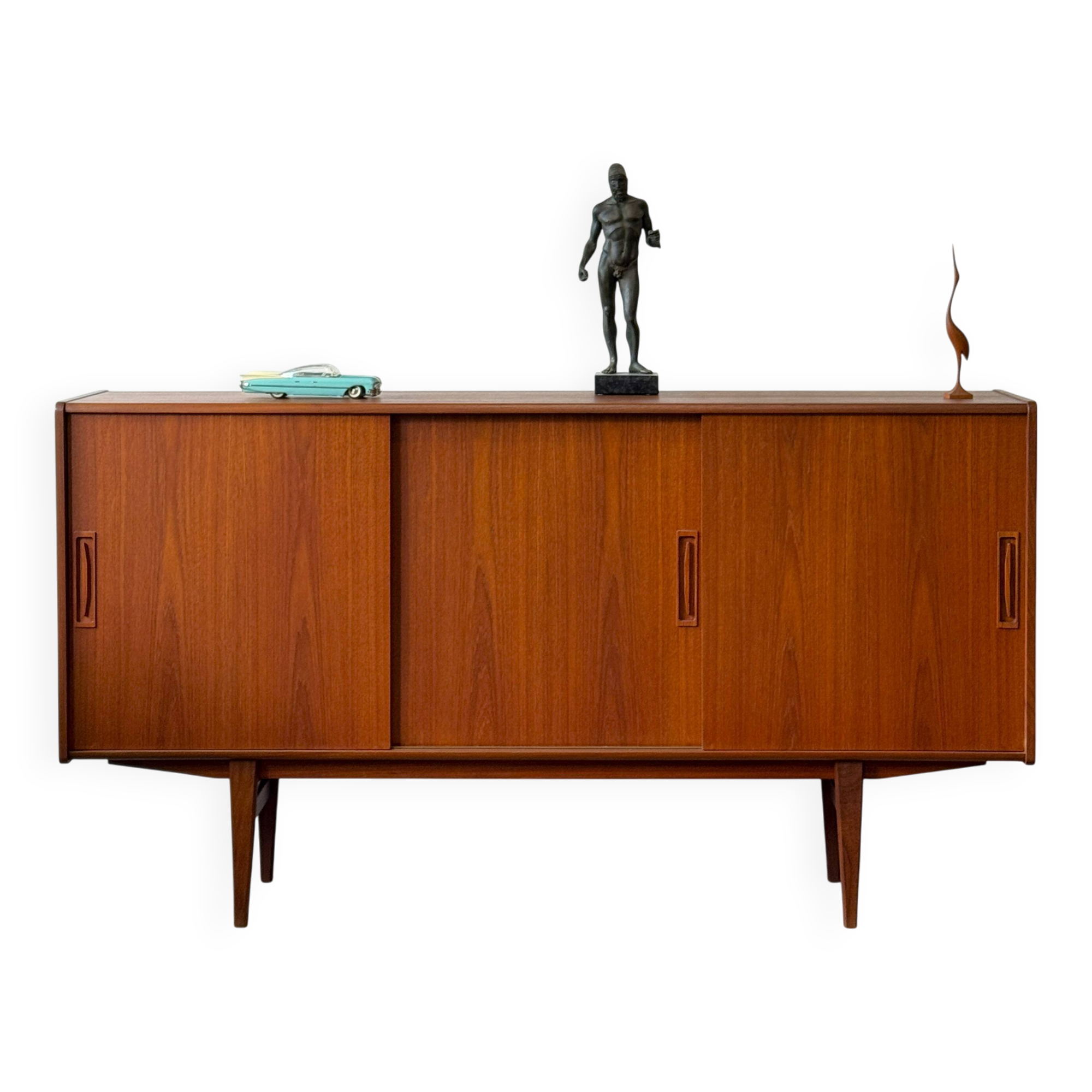 Teak sideboard, Denmark 60s/70s, vintage, mid-c modern