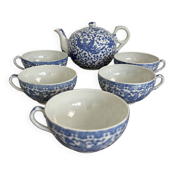 Service à thé japonais ancien Décor Phénix – Début XXe