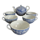 Ancient Japanese tea service Phoenix Decor – Early 20th century