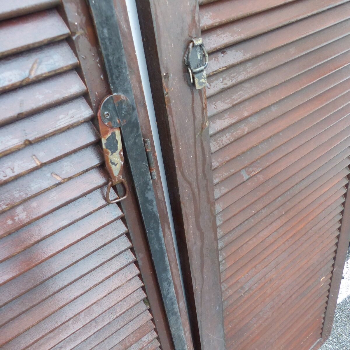 Persian shutters 2 wooden flaps