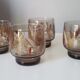 Set of 4 glasses "Tivoli" 70s glass of Arques Luminarc