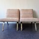Set of 2 model 141 lounge chairs by Joseph Andre Motte by Artifort, The Netherlands 1955