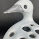 Duck vase by Jacques Molin Faïencerie de Charolles circa 1970