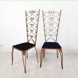 Pair of vintage chairs, design Pier Luigi Colli