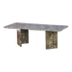 Table basse en travertin terrazzo, 1970