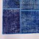 Distressed turkish patchwork rug 183x123 cm