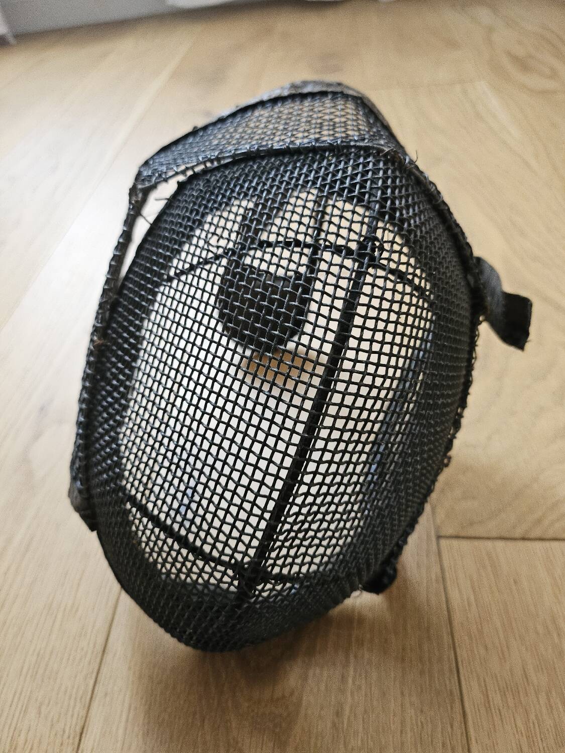 Antique fencing helmet