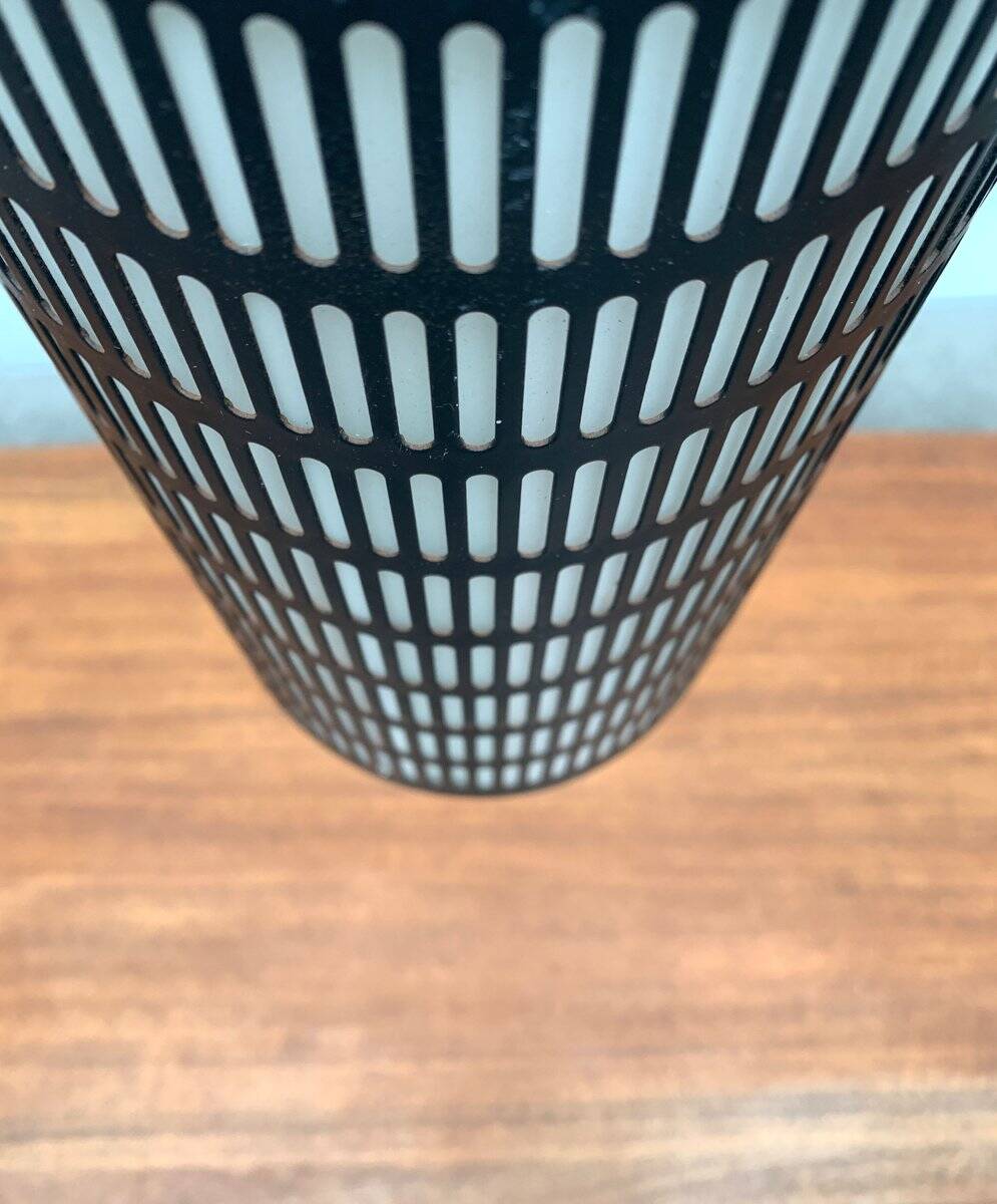 Mid-century minimalist perforated pendant, 1960s