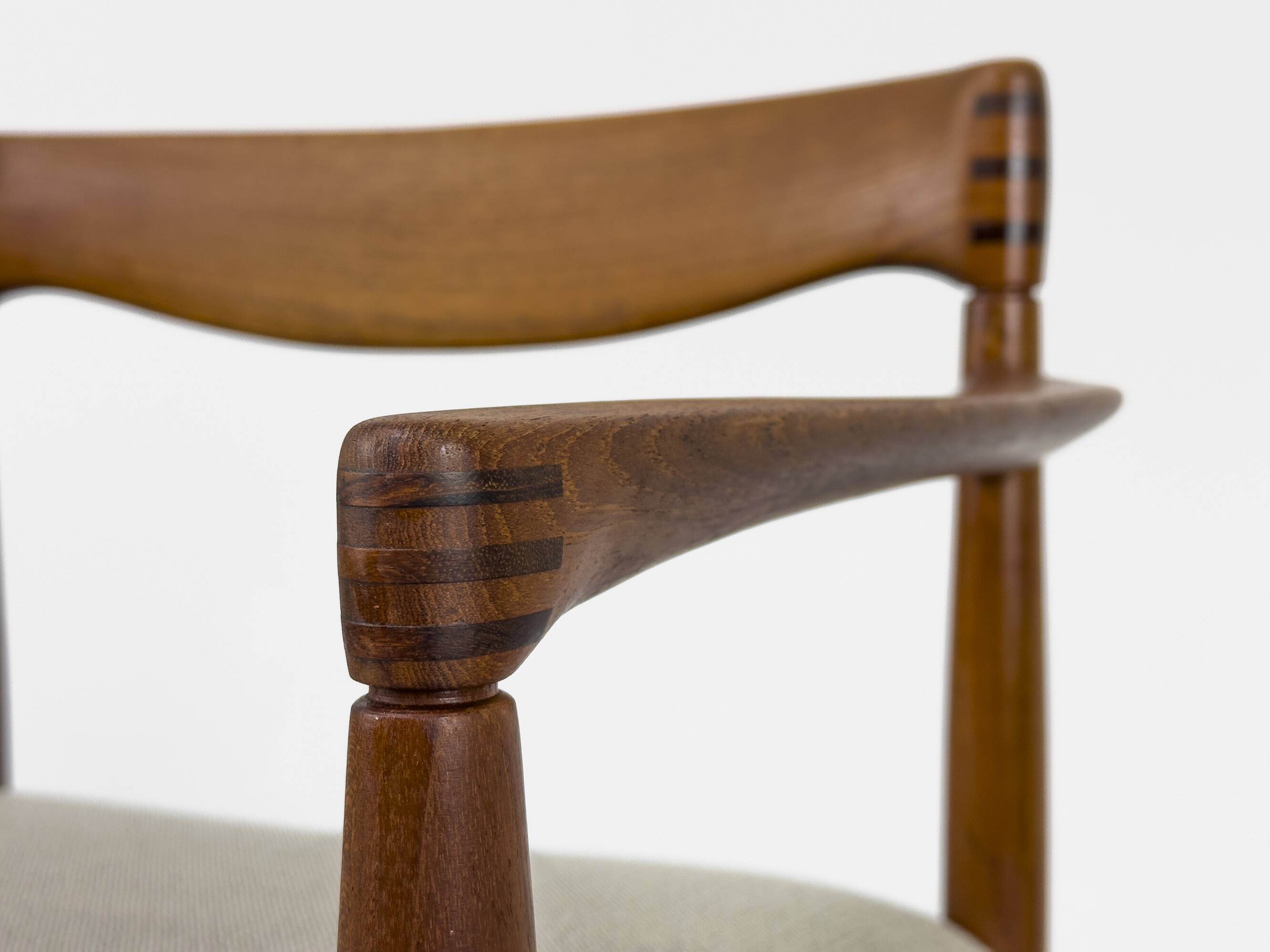 Teak Armchair by H. W. Klein for Bramin, 1960s