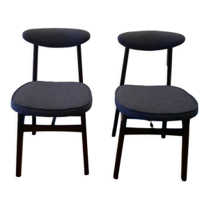Paire de chaises salle