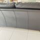 Black leather sofa Roche Bobois
