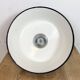 Large Industrial Petrol Enamel Factory Pendant Lamp, 1960s