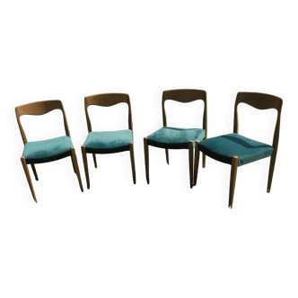 4 chaises scandinaves